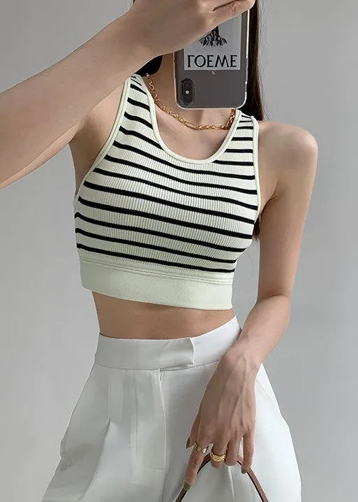 One Call Away stripped knit top