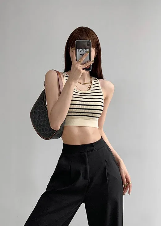 One Call Away stripped knit top
