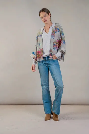 One Hundred Stars Kimono - Oriental Landscape