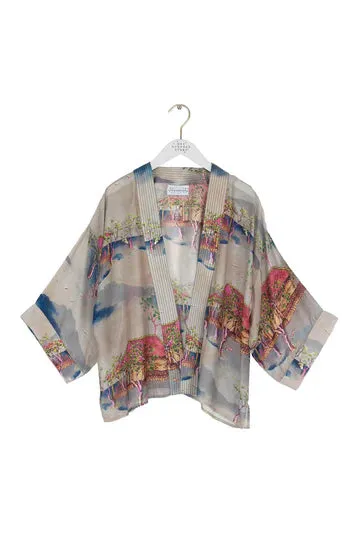 One Hundred Stars Kimono - Oriental Landscape