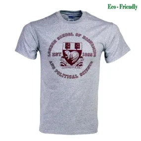 Organic Crest T-Shirt Grey