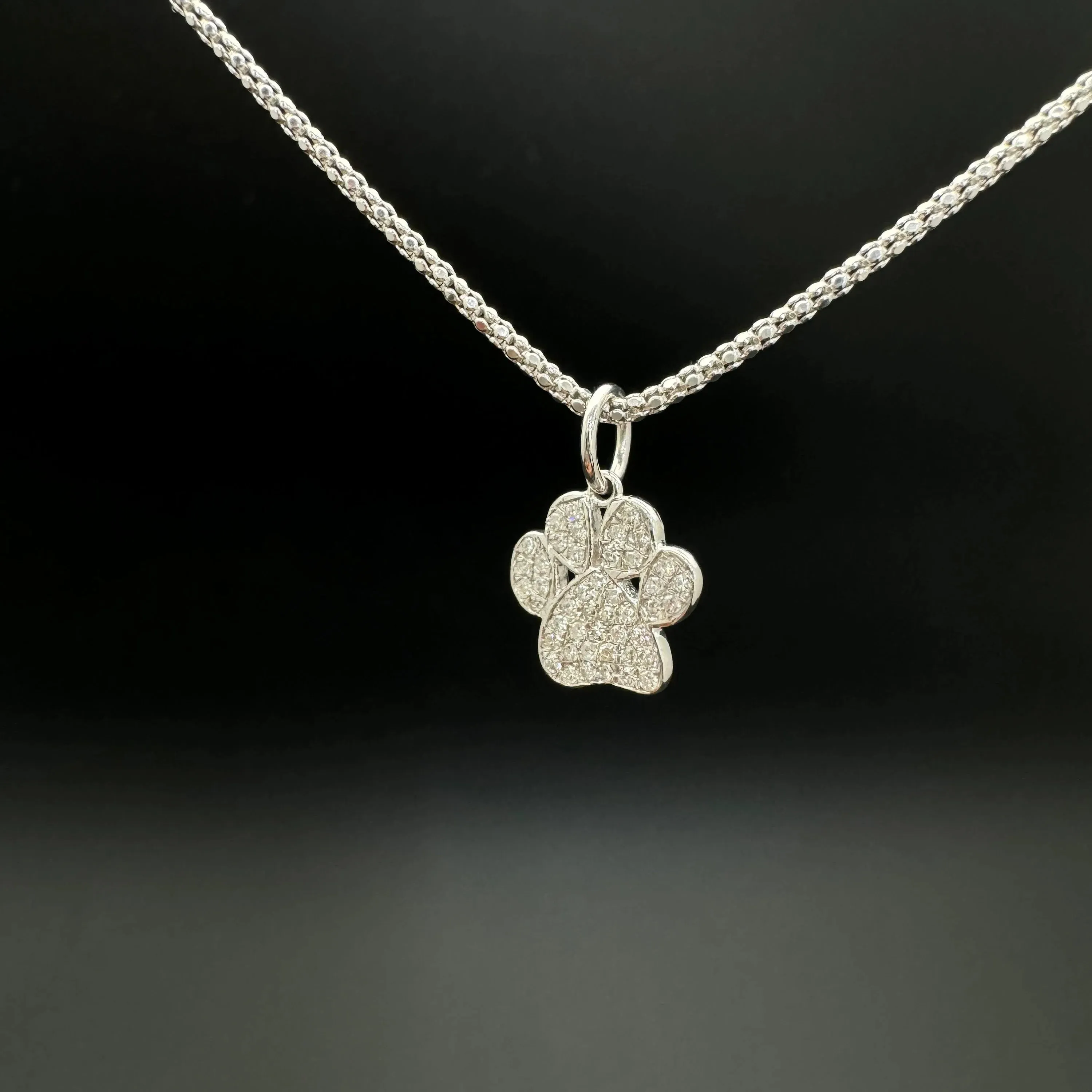 Paw Print charm