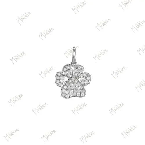 Paw Print charm