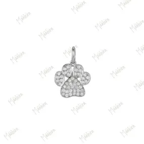 Paw Print charm