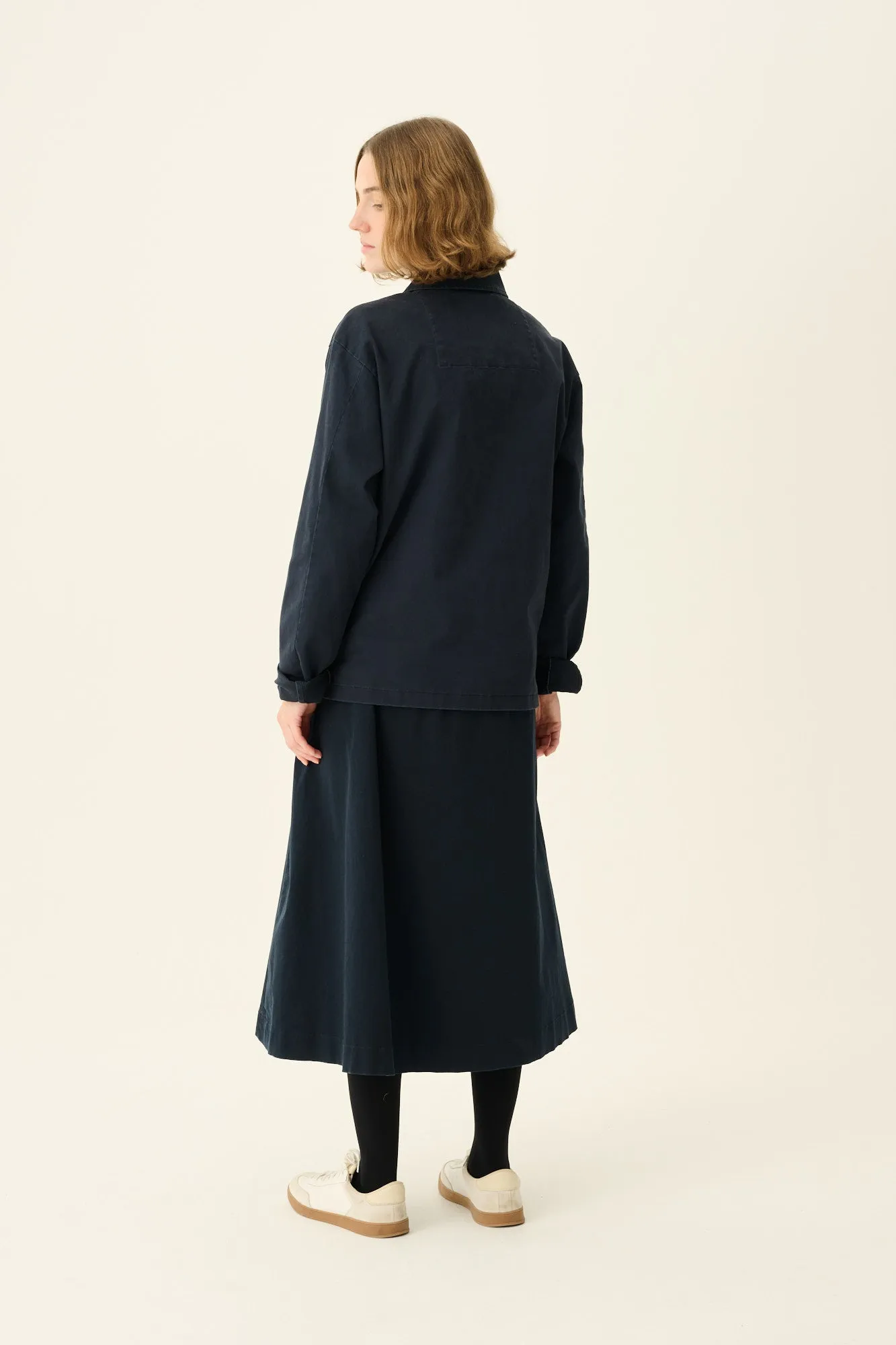 PEN PRE DYED TWILL - DARK NAVY