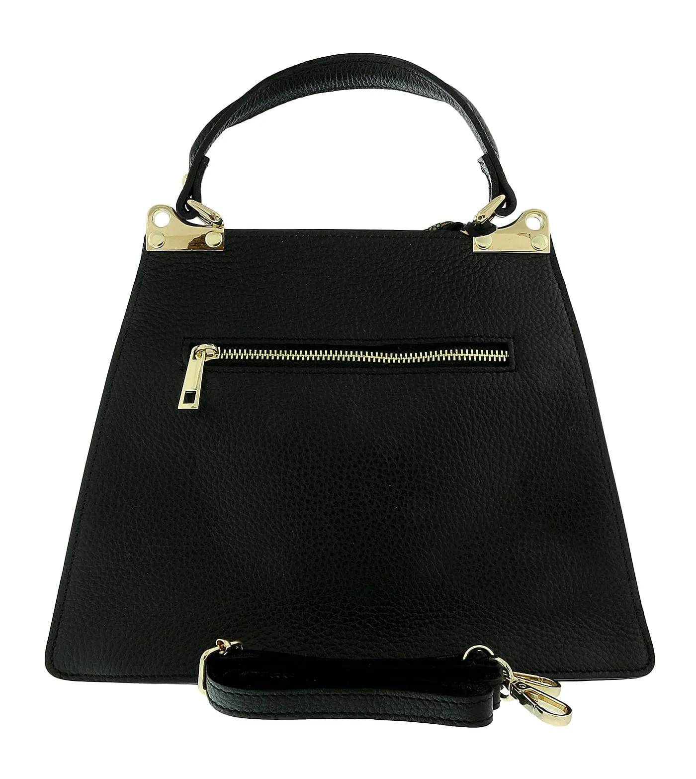 Pierre Cardin Black Leather