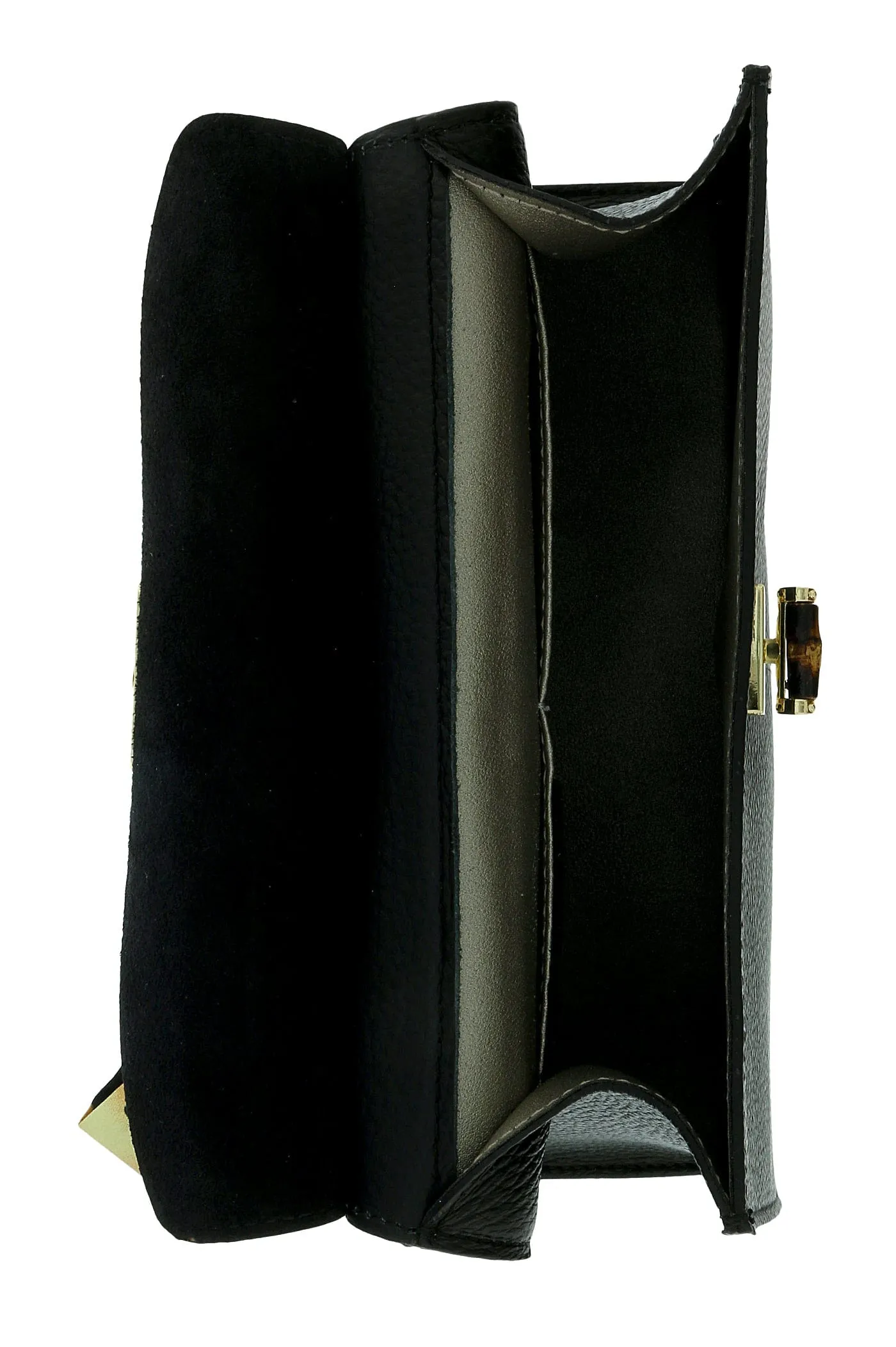 Pierre Cardin Black Leather