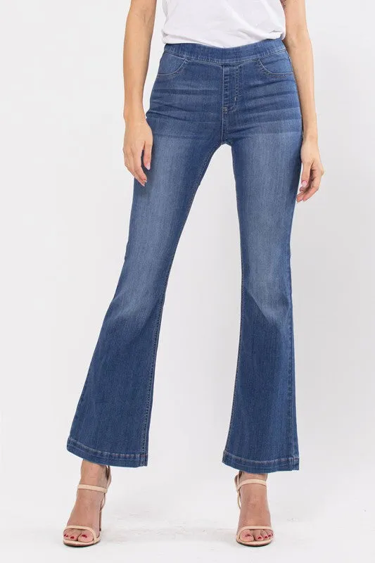 Pull-On Flare Jean - 30"