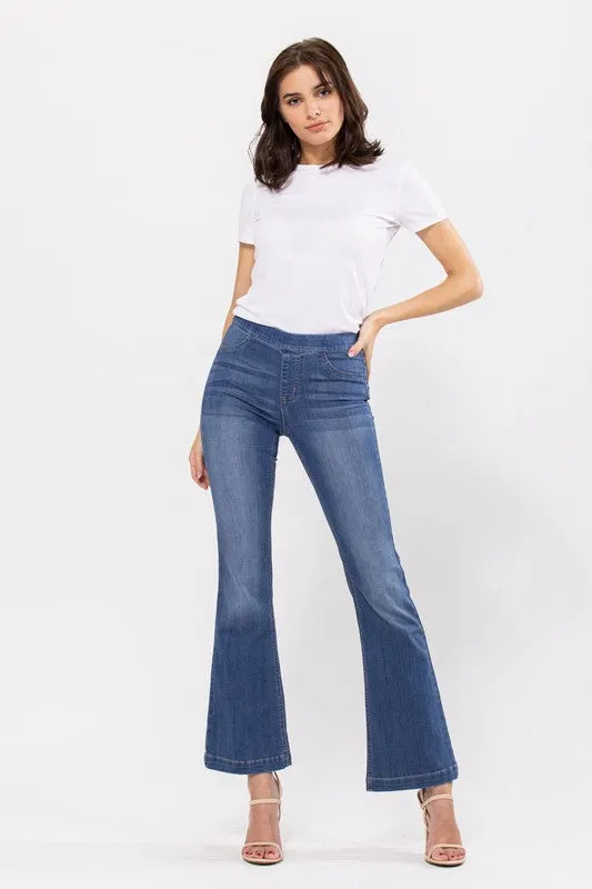 Pull-On Flare Jean - 30"