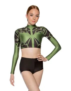 Restrained LS Crop Top