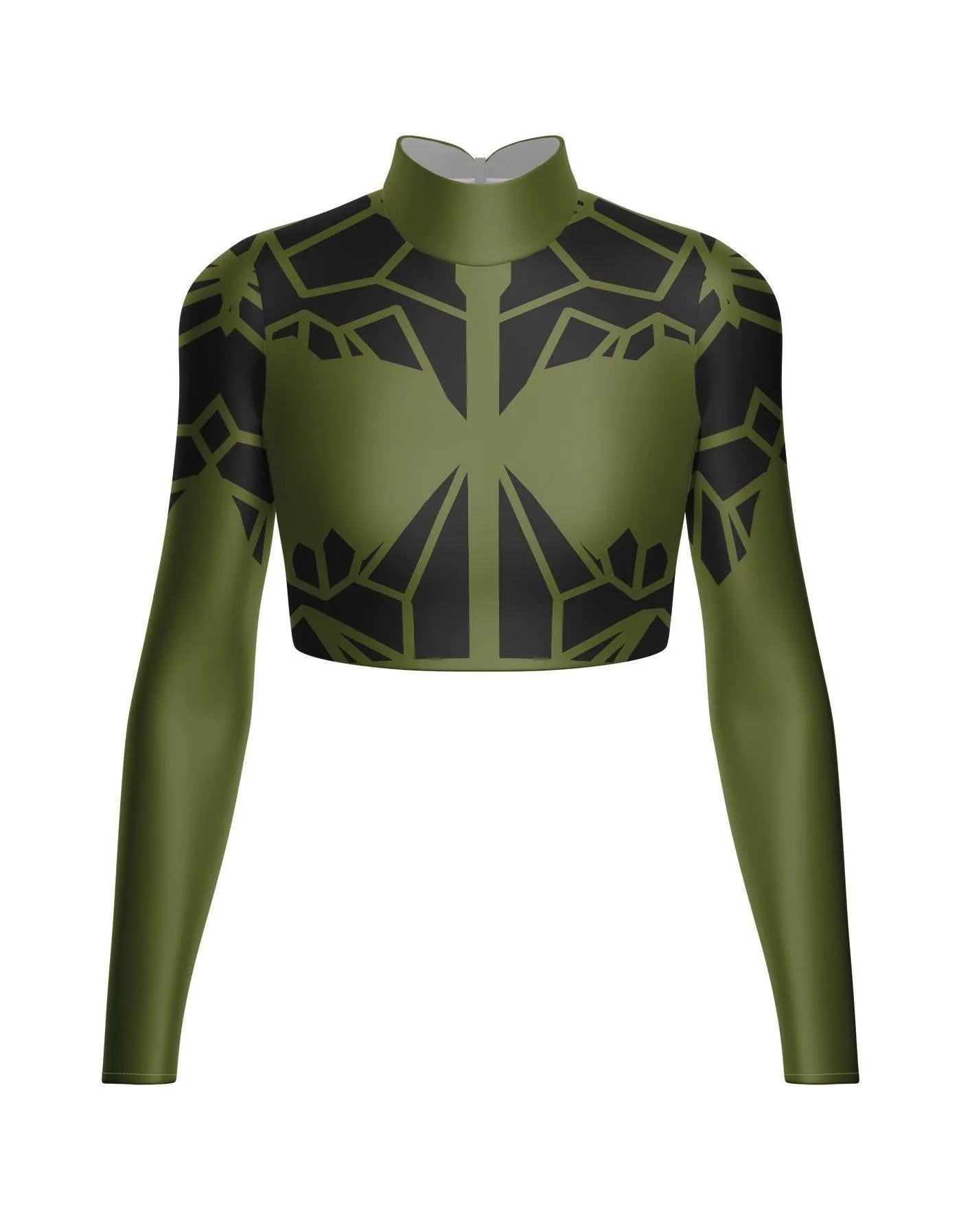 Restrained LS Crop Top