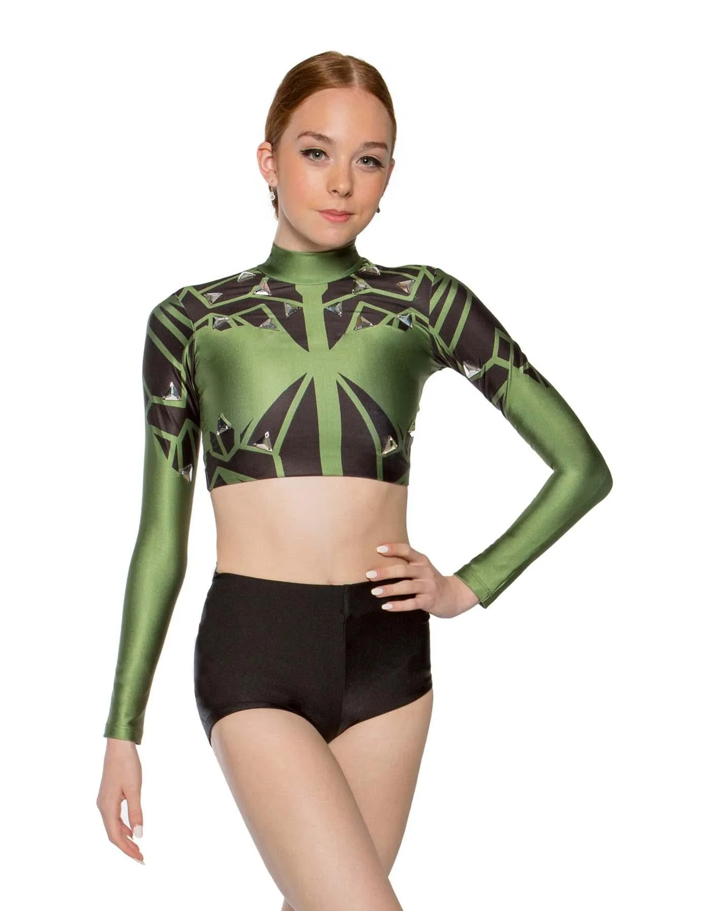 Restrained LS Crop Top