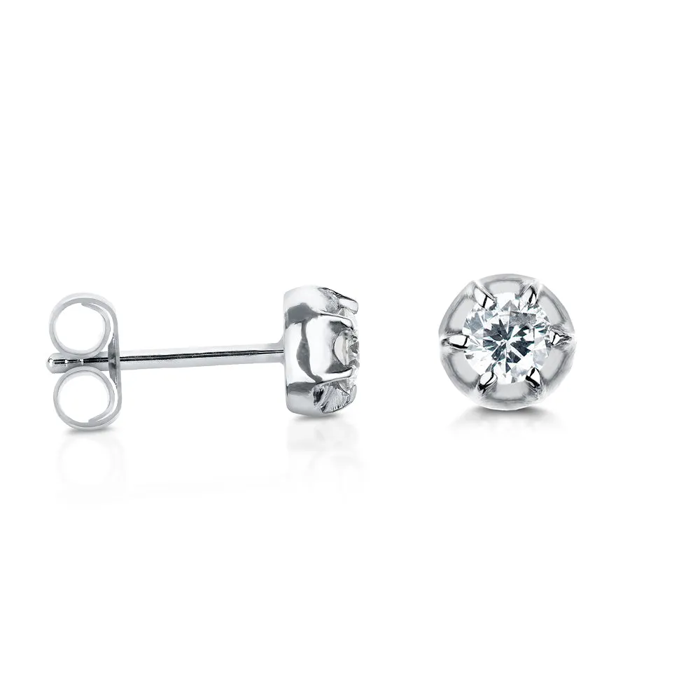 Rose Stud Earrings