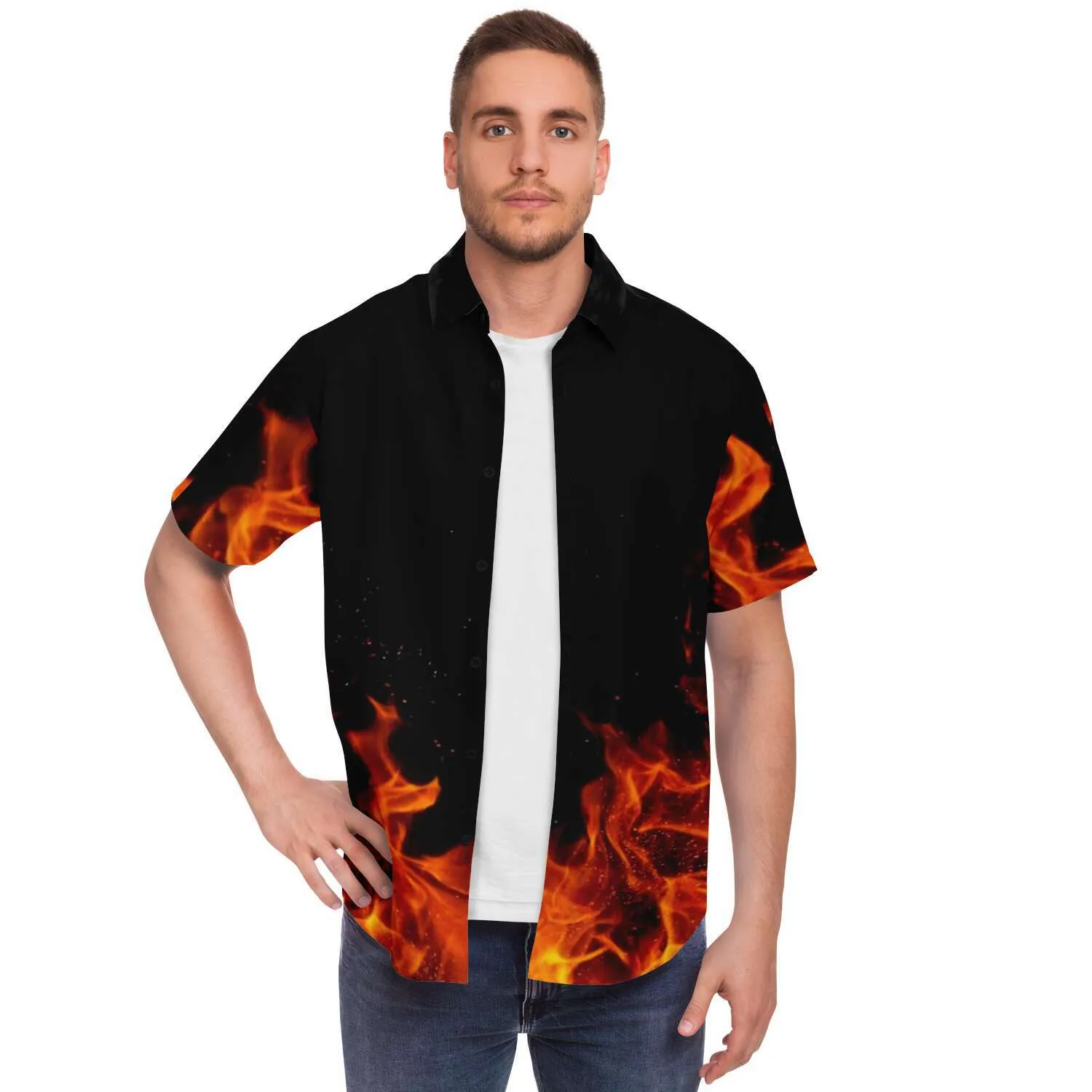 shirt  buttones fire
