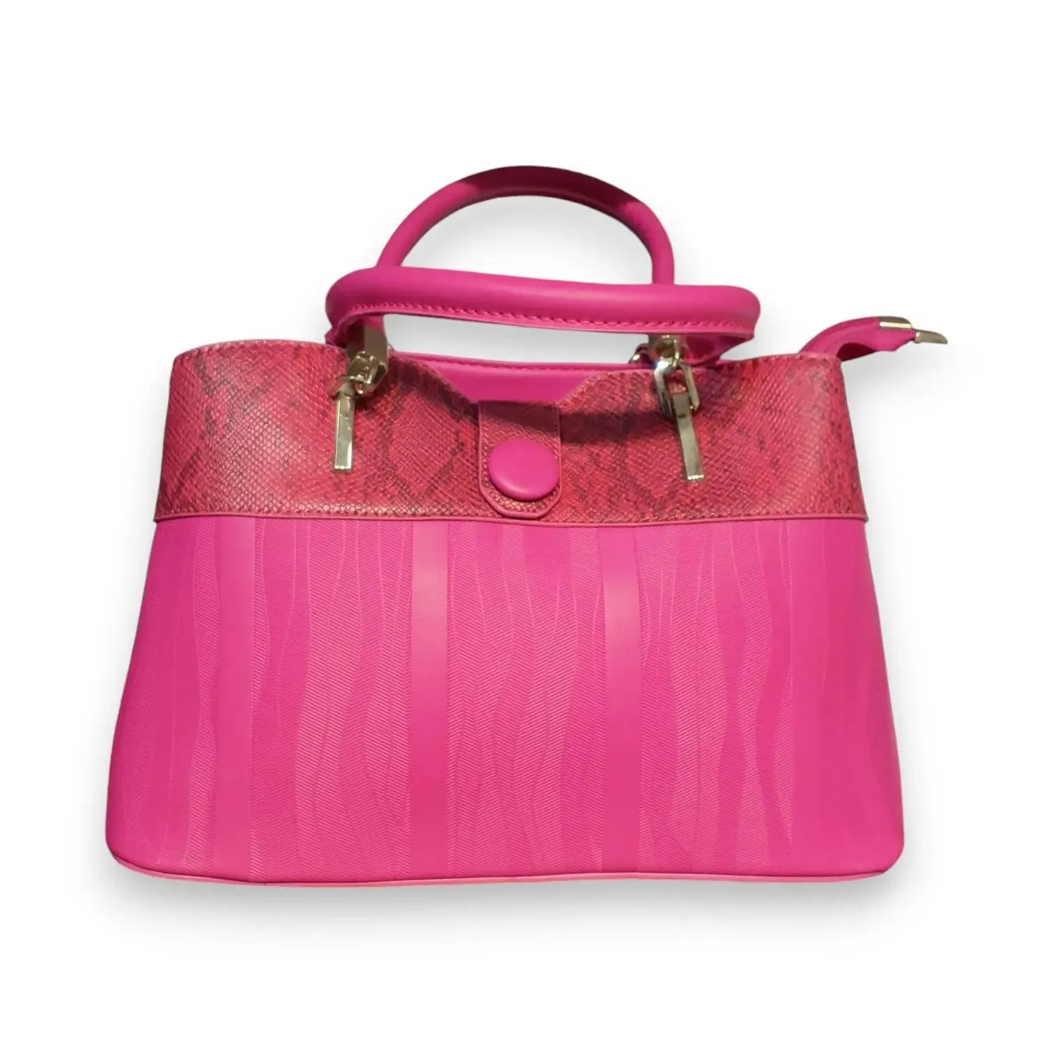 Snakeskin Patchwork Bag