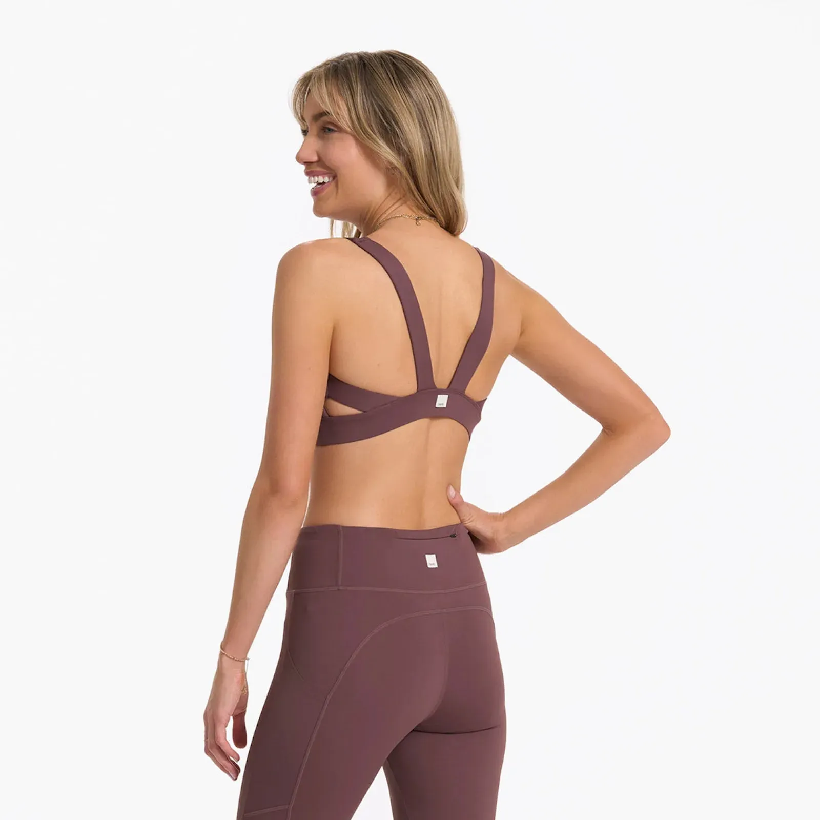 Stride Bra: Chestnut