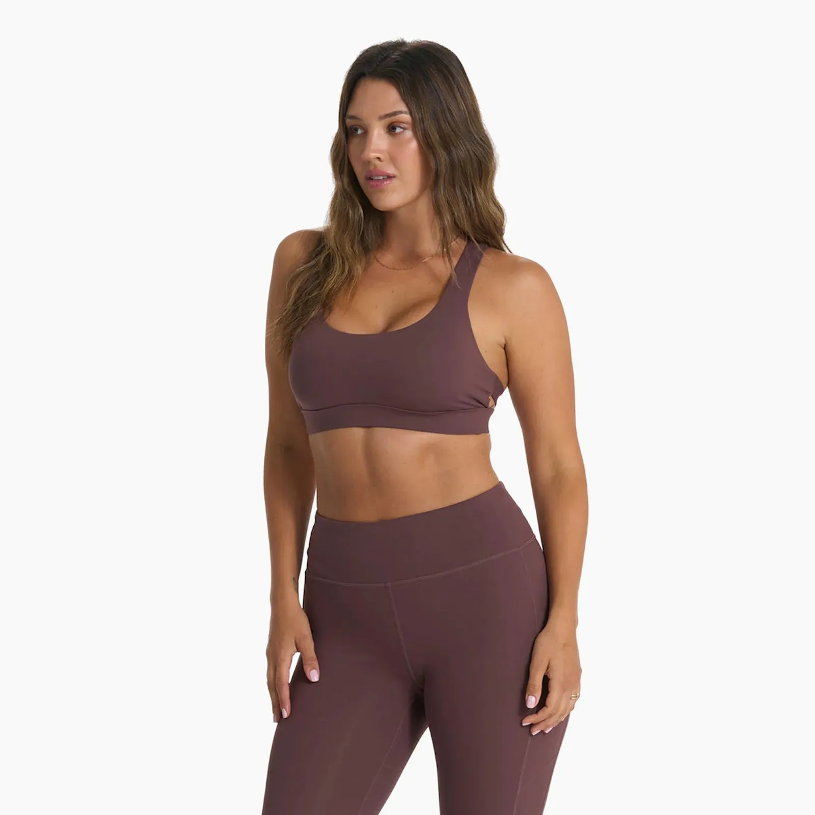 Stride Bra: Chestnut