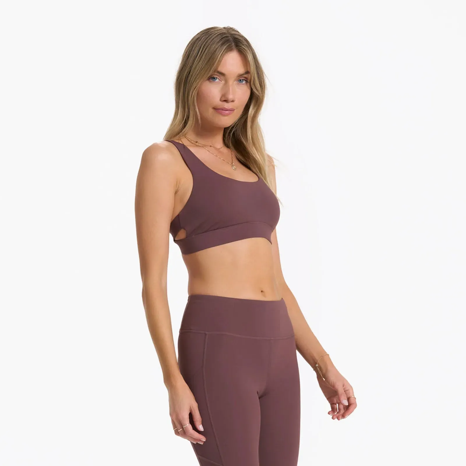 Stride Bra: Chestnut
