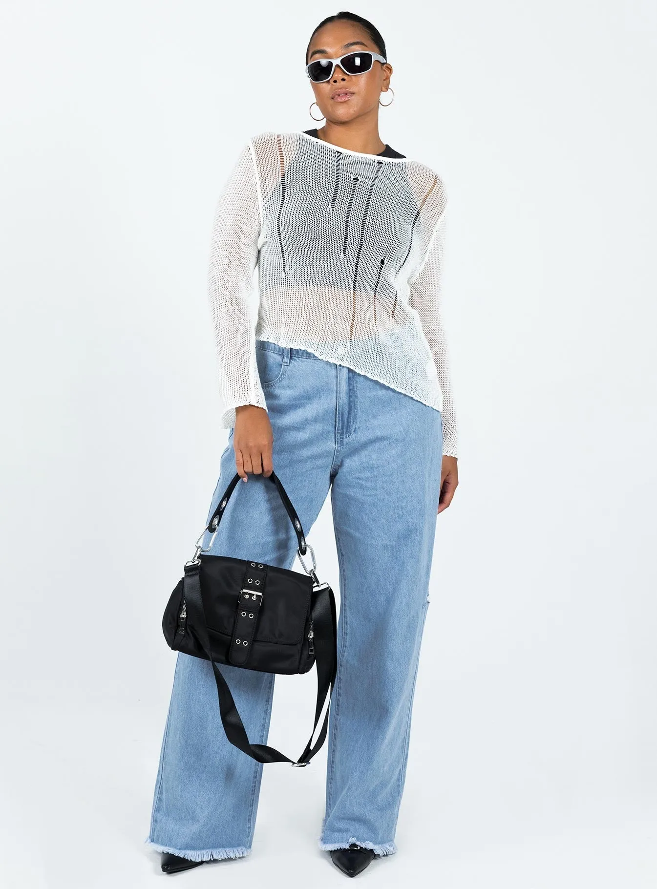 Sweeney Sweater White
