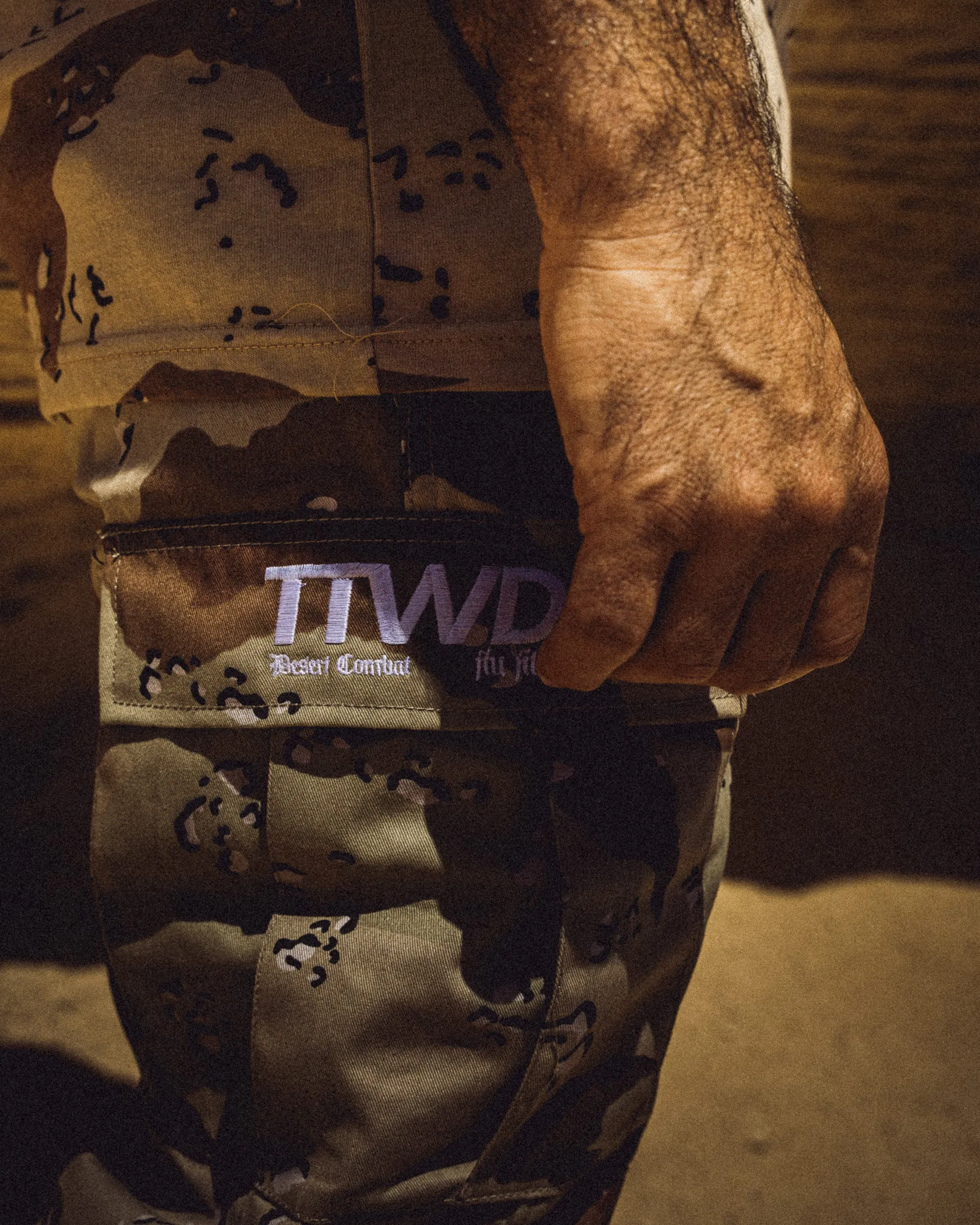 The Desert Combat Tactical Cargo Pants - Chocolate Chip