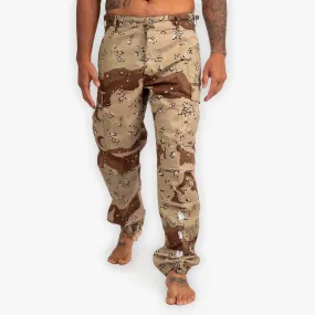 The Desert Combat Tactical Cargo Pants - Chocolate Chip