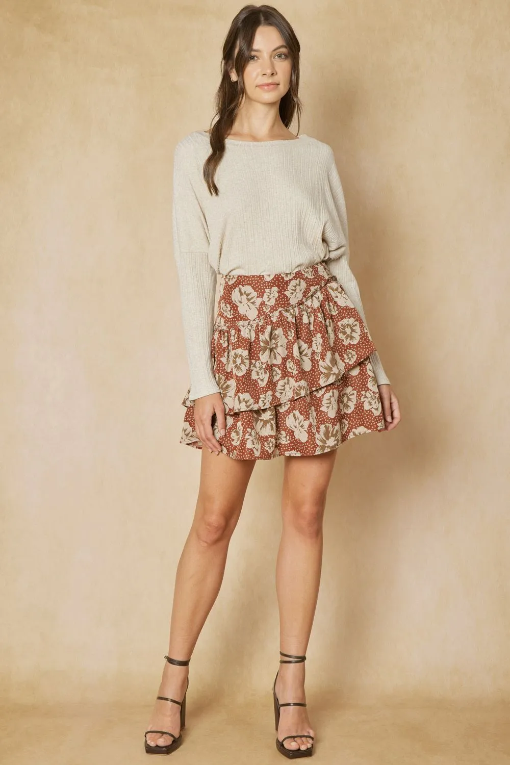 TIFFANY FLORAL SKIRT