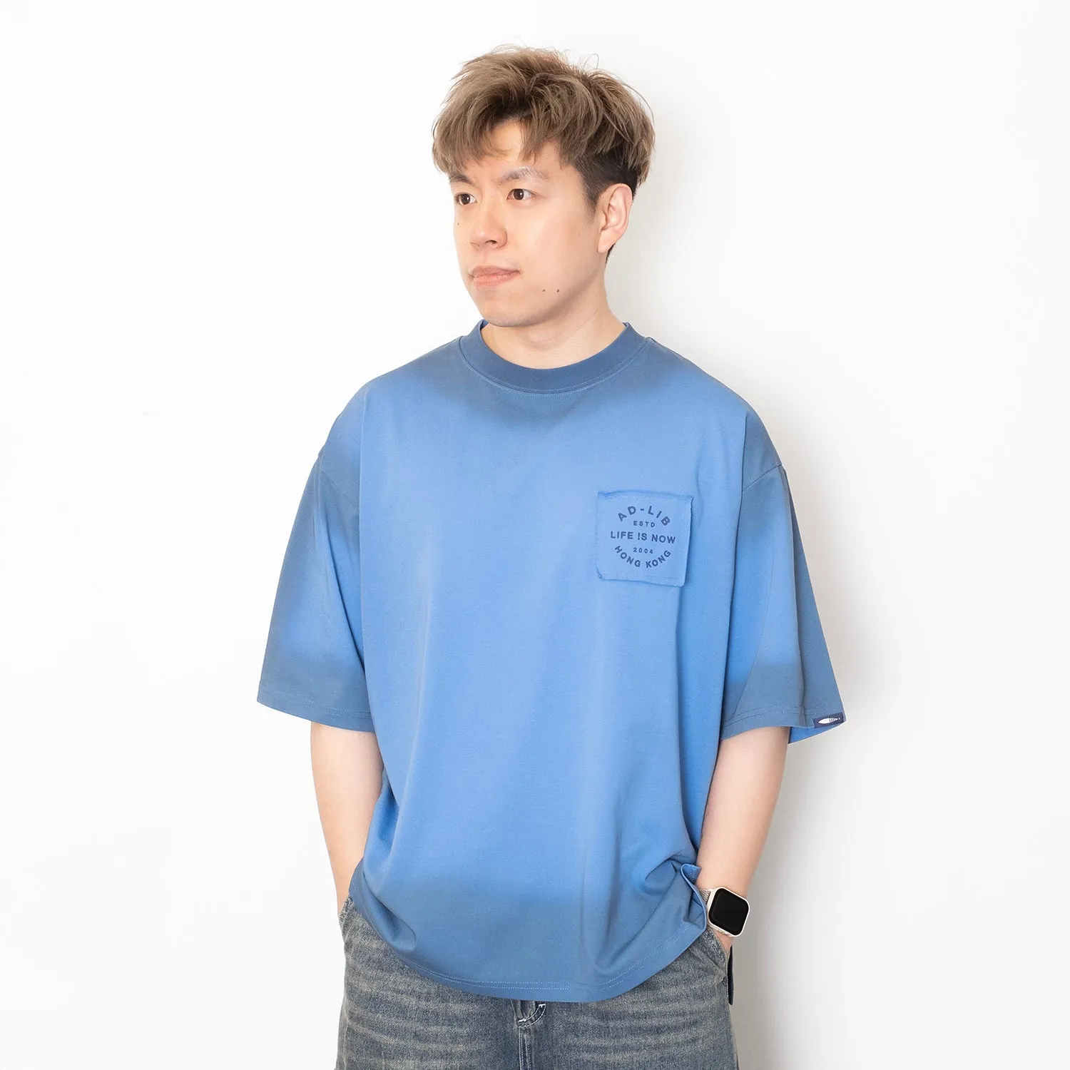 (TP1593) Cool Touch Splashed Patch Tee