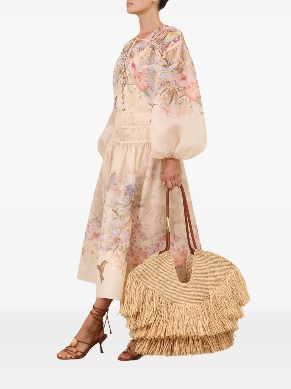 Zimmermann Shirts Ivory