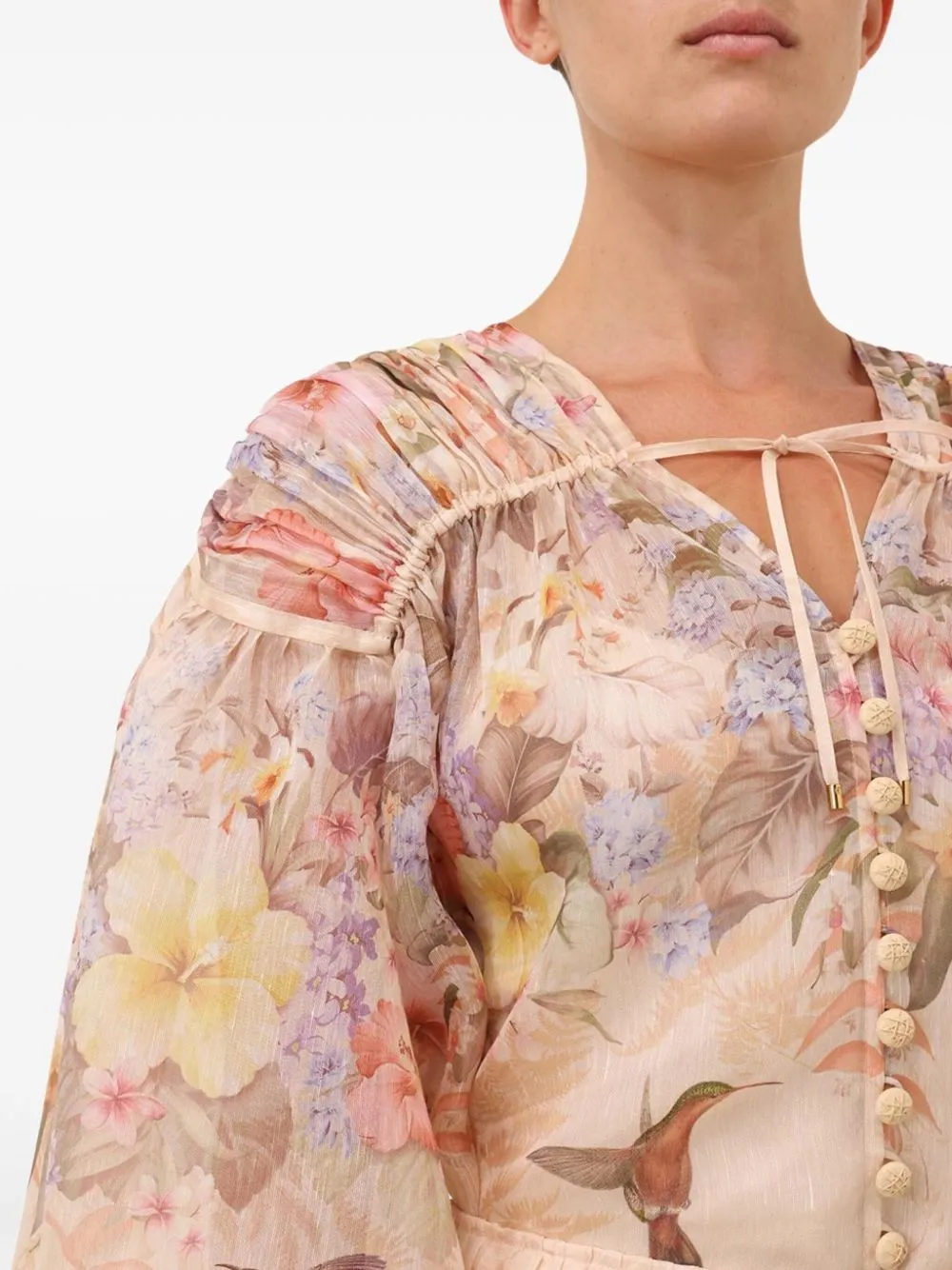 Zimmermann Shirts Ivory